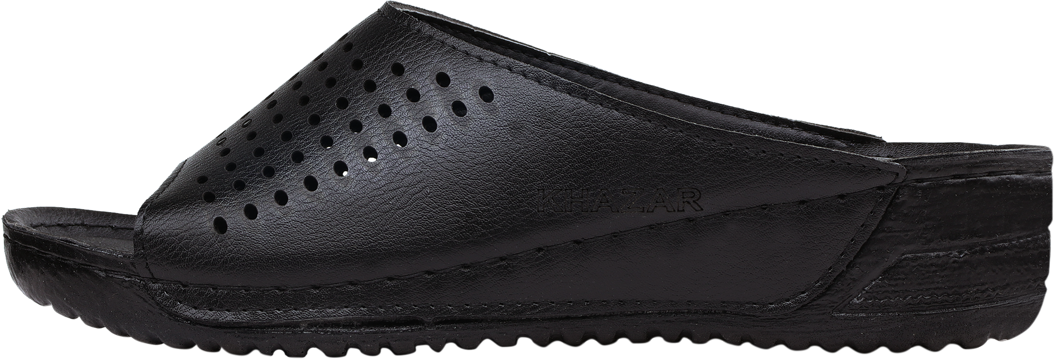 دمپایی طبی خارپاشنه زنانه خزر مدل 01-172 رنگ مشکی